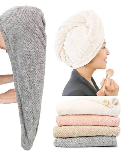 FENFA HAIR WRAP WITH LOOFAH