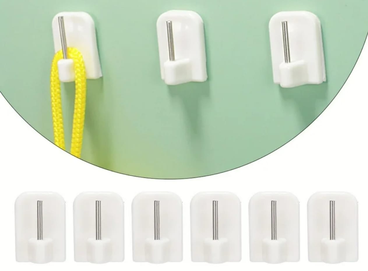 MINI ADHESIVE HOOK - 6PCS