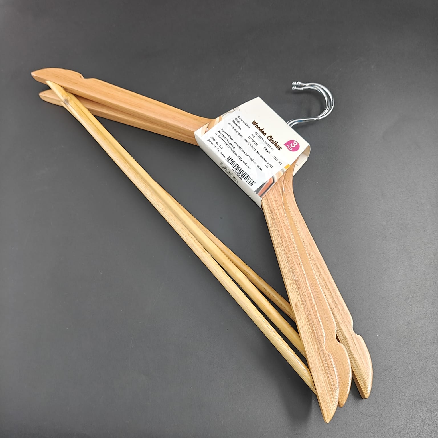 WOODEN HANGER - X1/X2/X3/X4